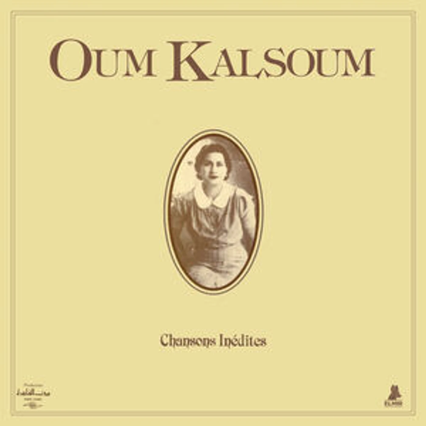 Oum Kalsoum 'Chansons Inédites' Vinyl LP Vinyl Record