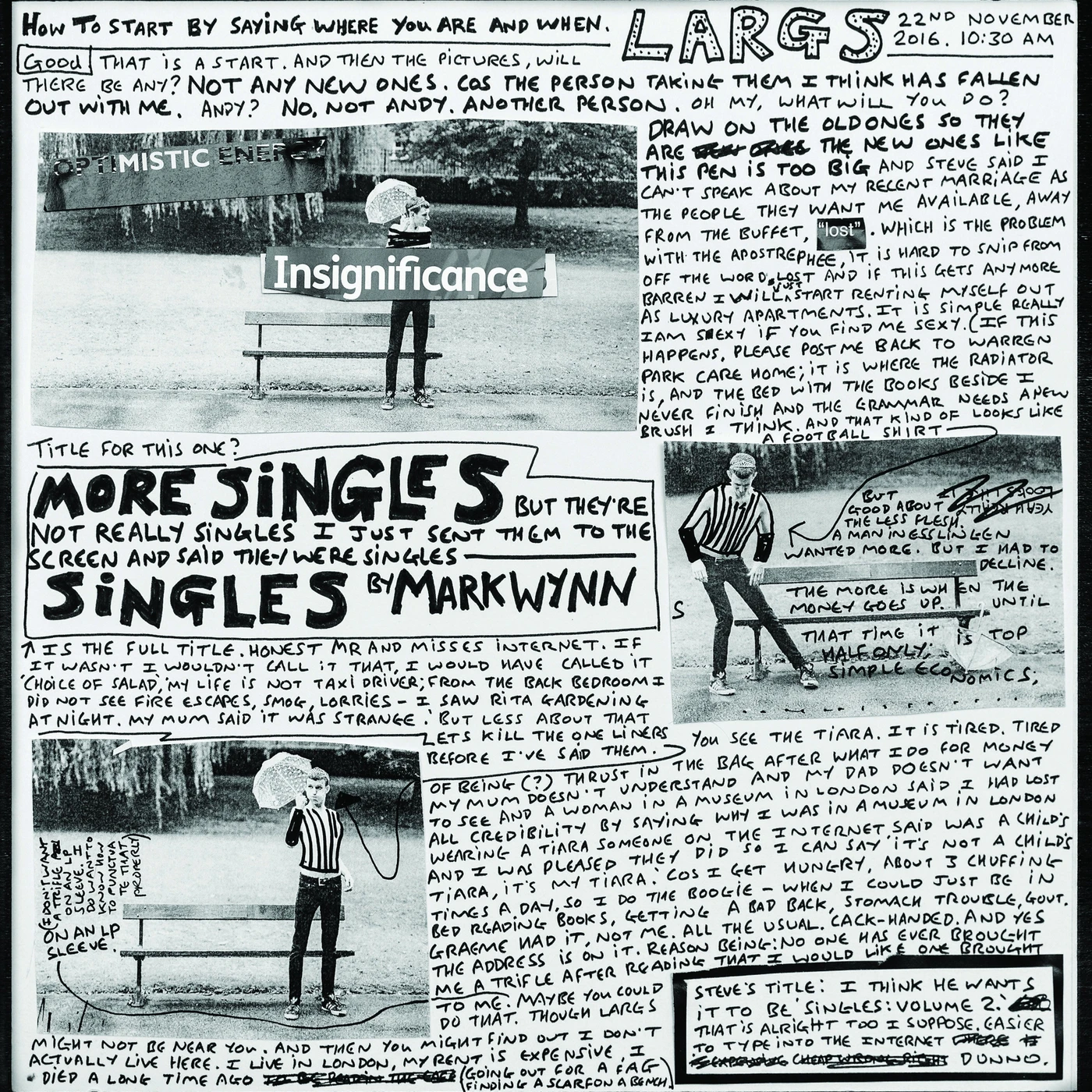 Mark Wynn 'More Singles,...' Vinyl Record