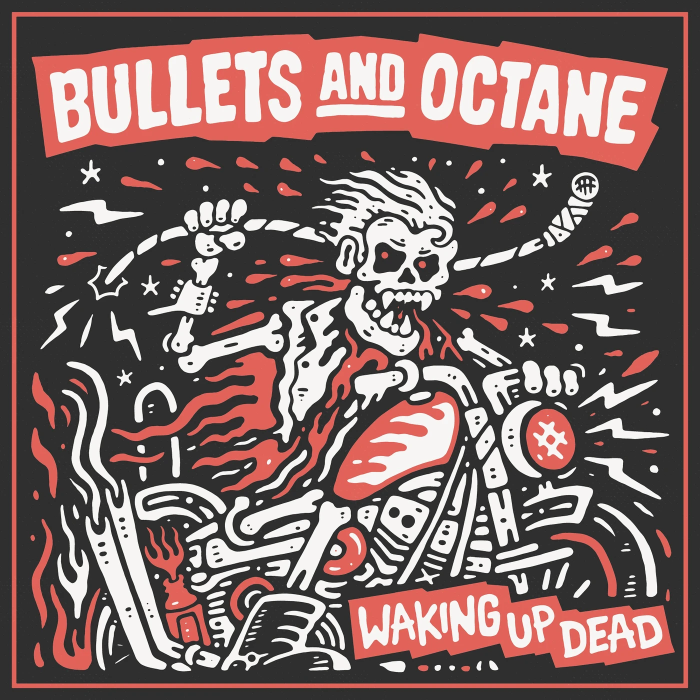 Bullets And Octane 'Waking Up Dead' Vinyl Record