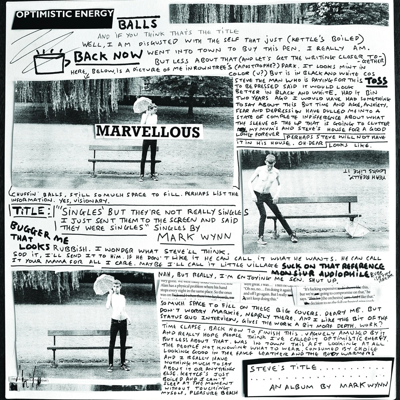 Mark Wynn 'The Singles' Vinyl Record