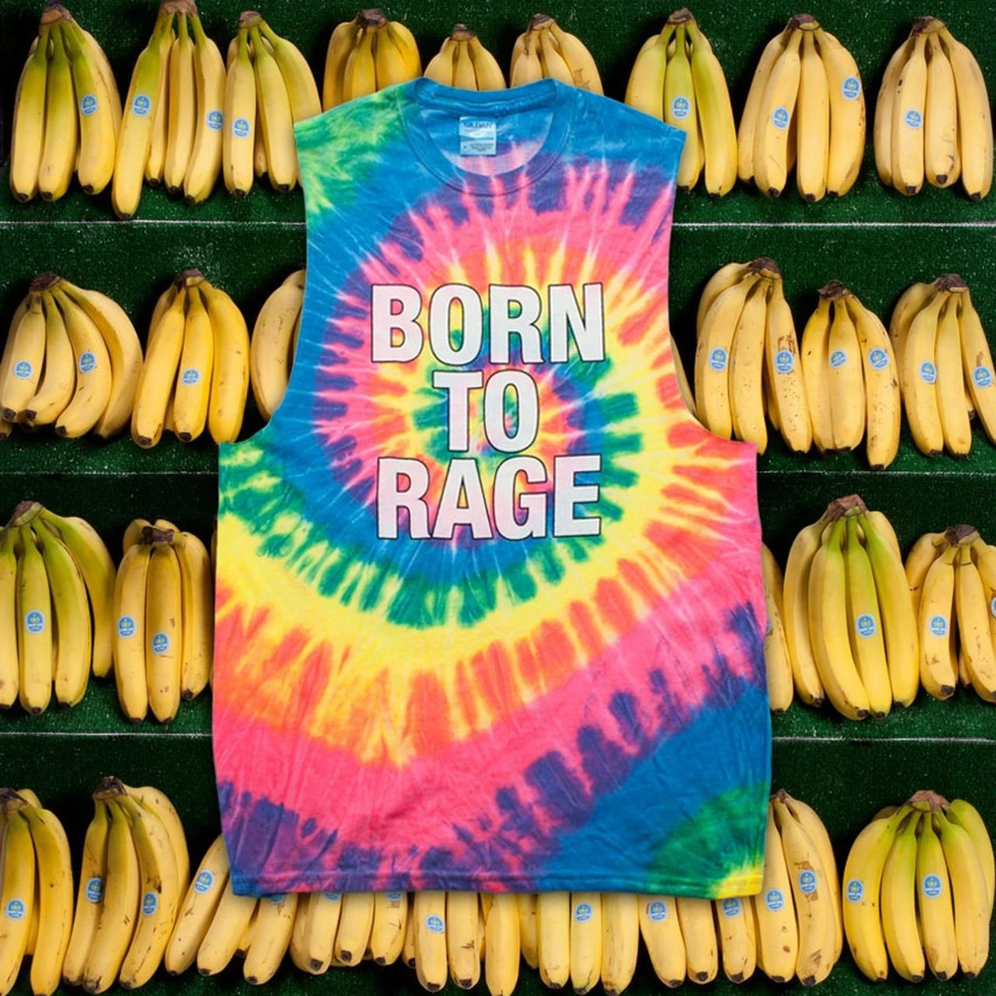 Dada Life BORN TO RAGE TIE DYE SLEEVELESS