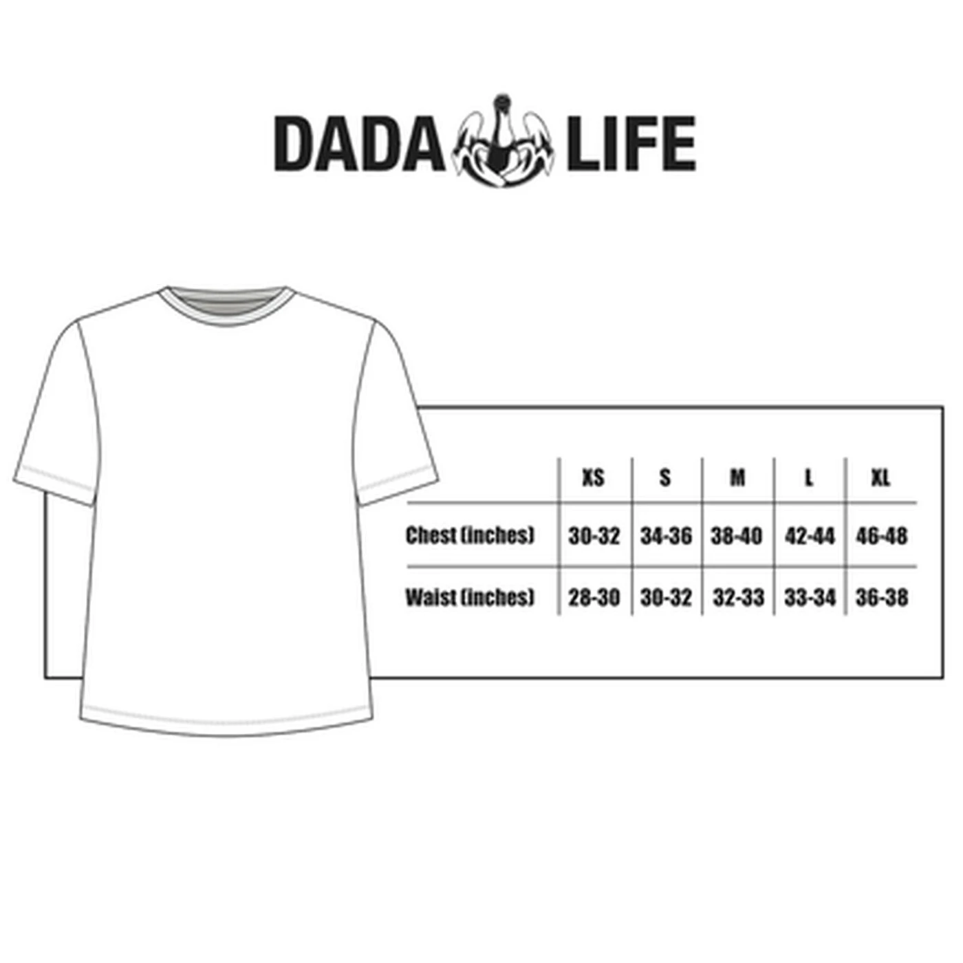 DADA LIFE LOGO TEE // SUBTLE BLACK