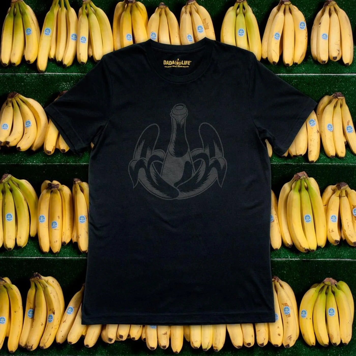 DADA LIFE LOGO TEE // SUBTLE BLACK