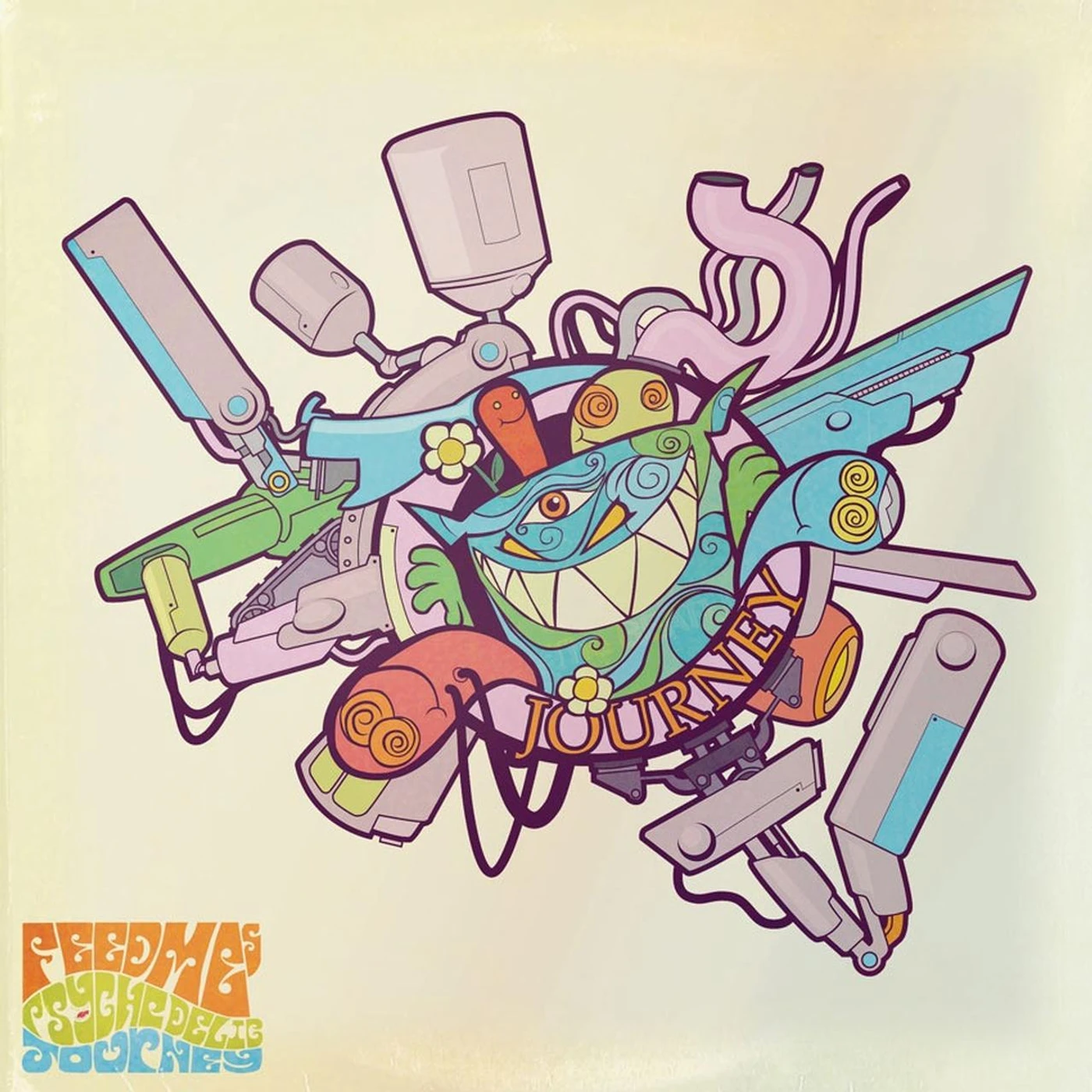 Feed Me Psychedelic Journey EP Fine Art Print (Vinyl)