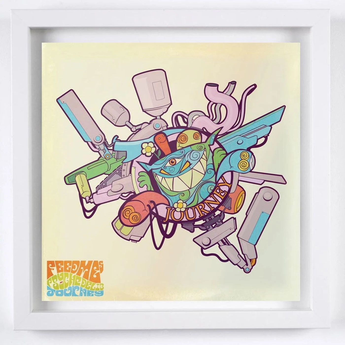 Feed Me Psychedelic Journey EP Fine Art Print (Vinyl)