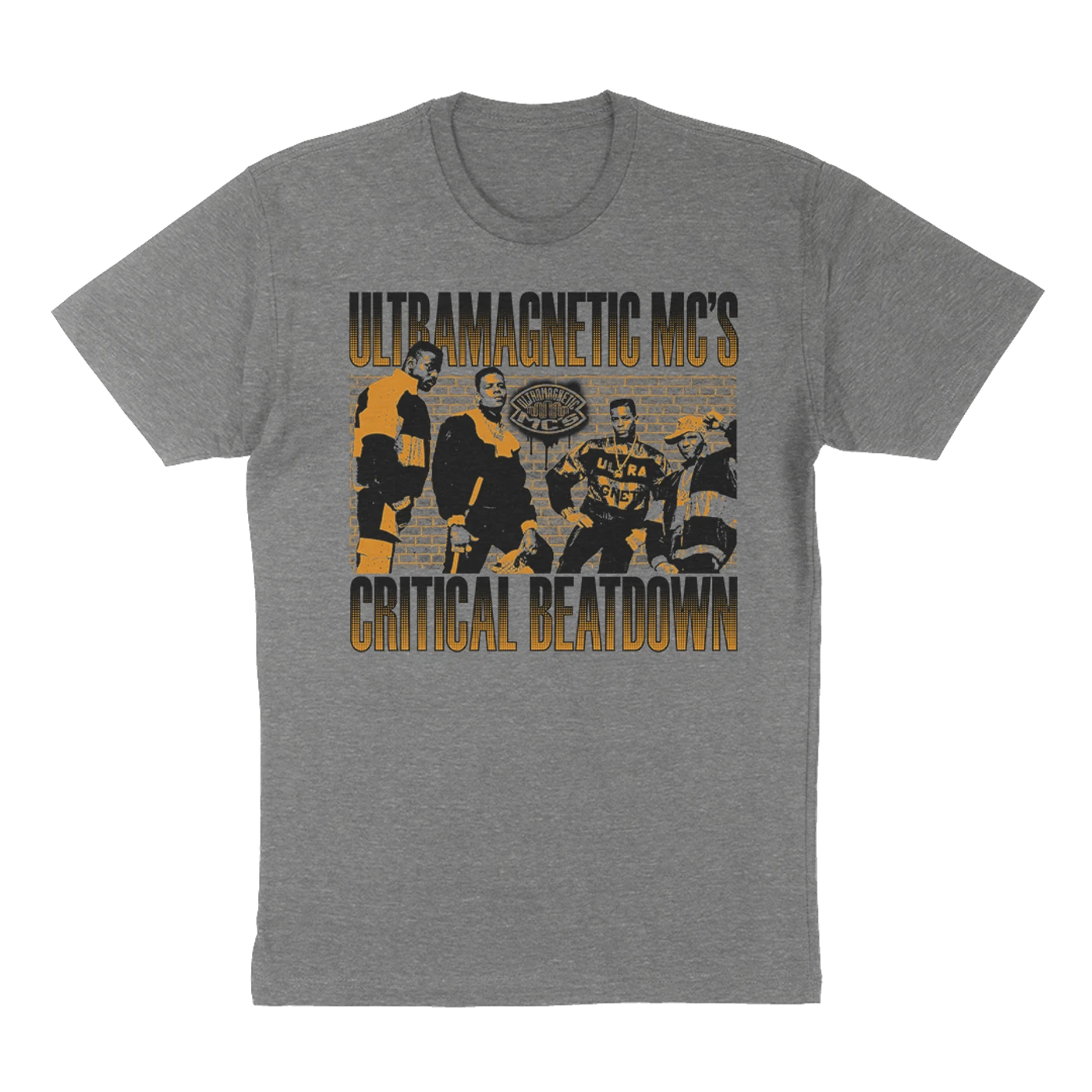 Ultramagnetic MC's "Critical Beatdown" T-Shirt in Heather Grey
