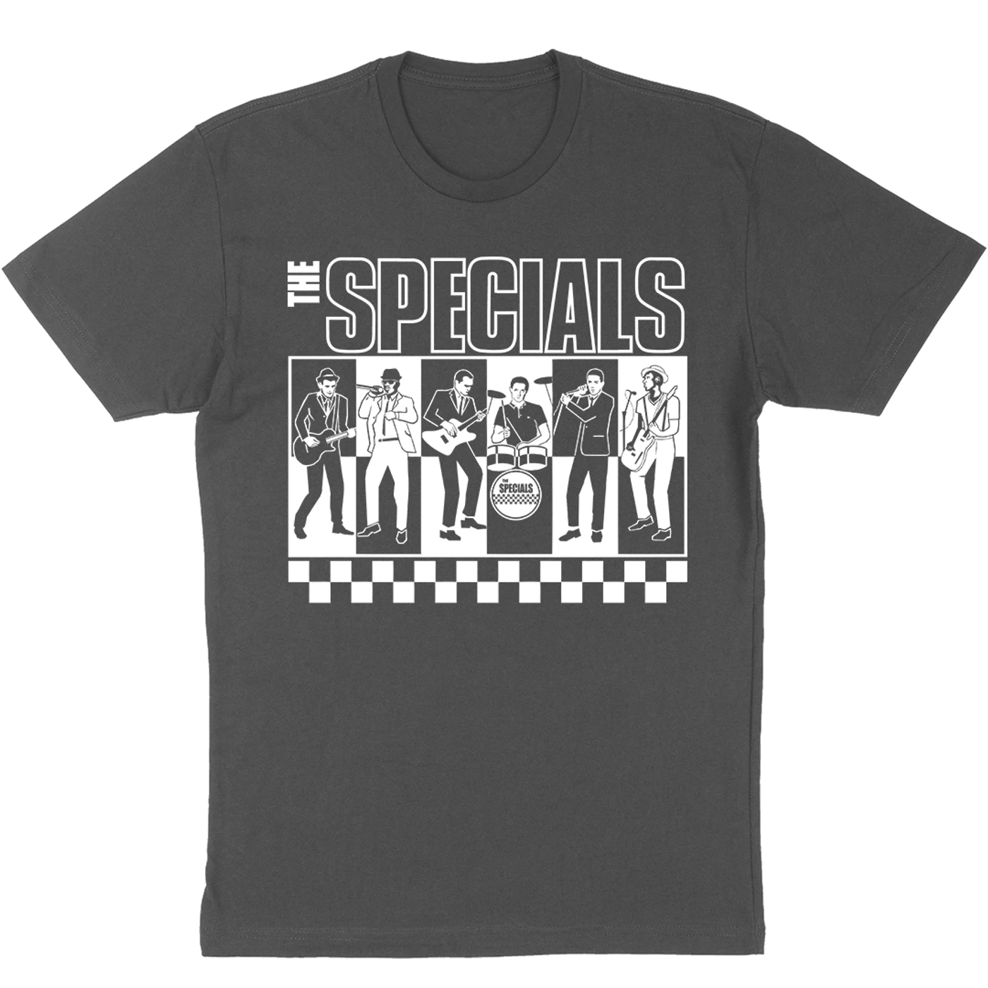 The Specials "BW"  Charcoal T-Shirt