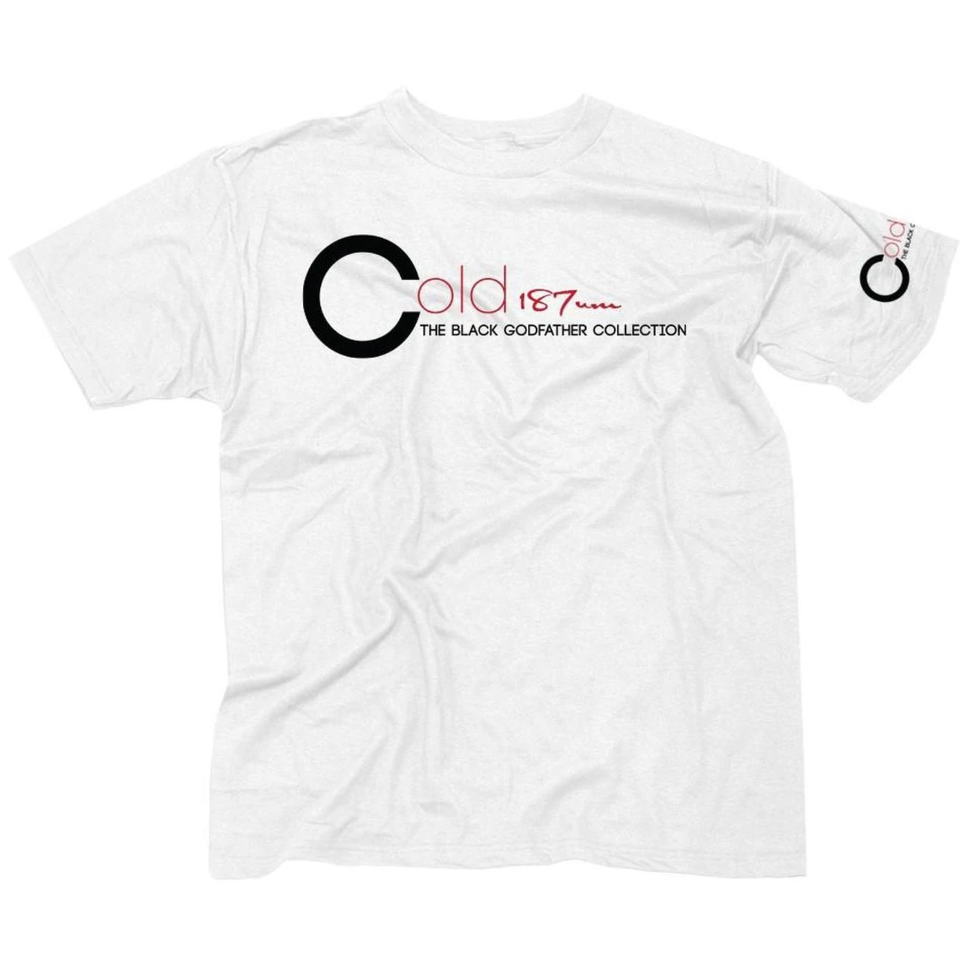 Cold 187um "Cold 187" INTERACTIVE White T-shirt