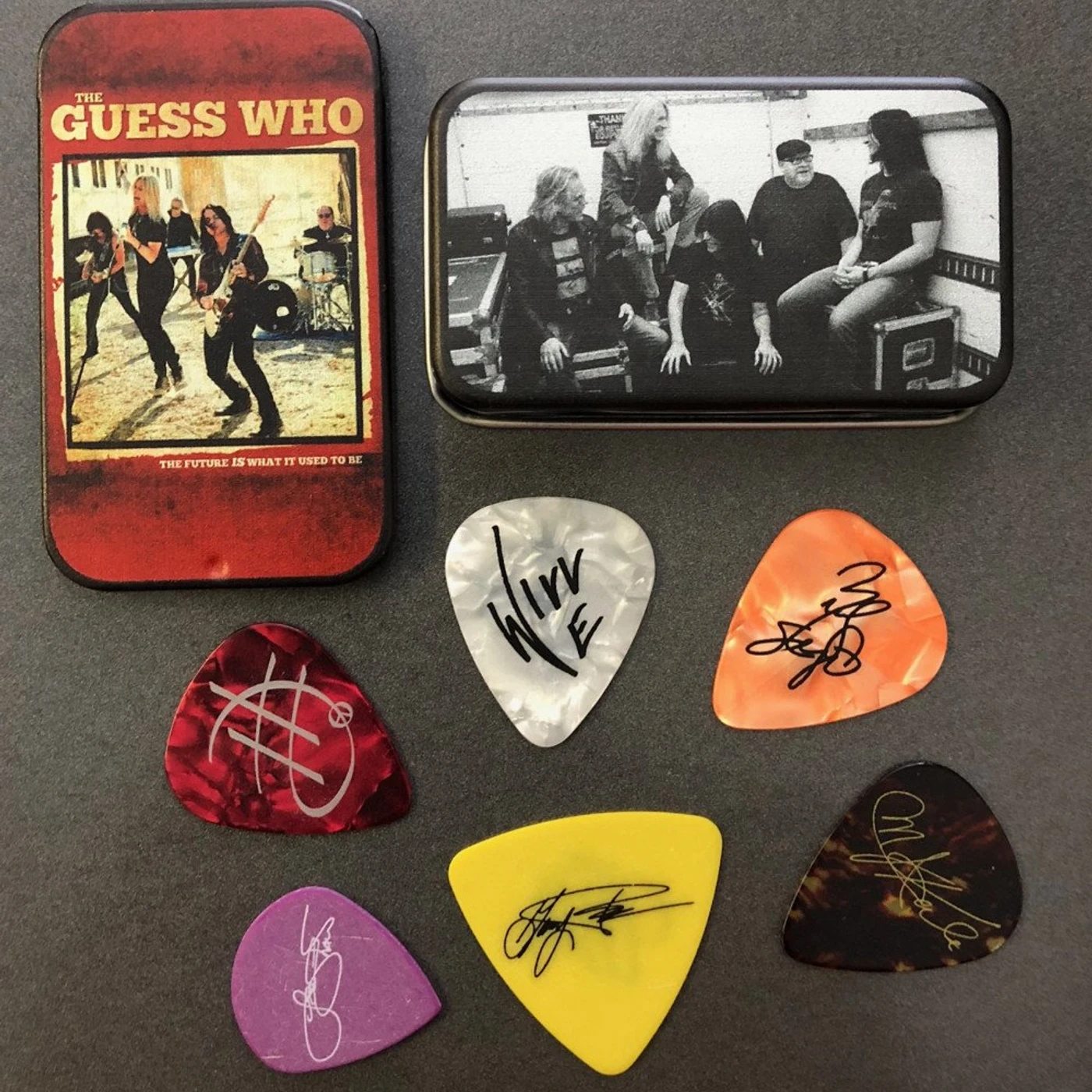 The Guess Who LIMITED EDITION guitar pic pack