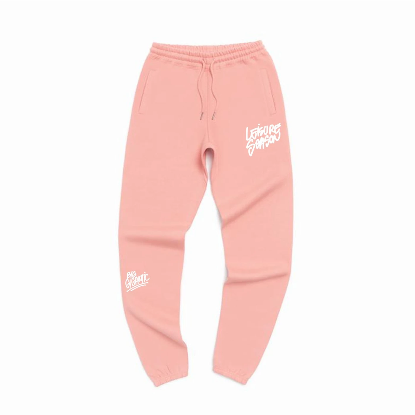 Big Gigantic Leisure Season Sweatpants - Salmon