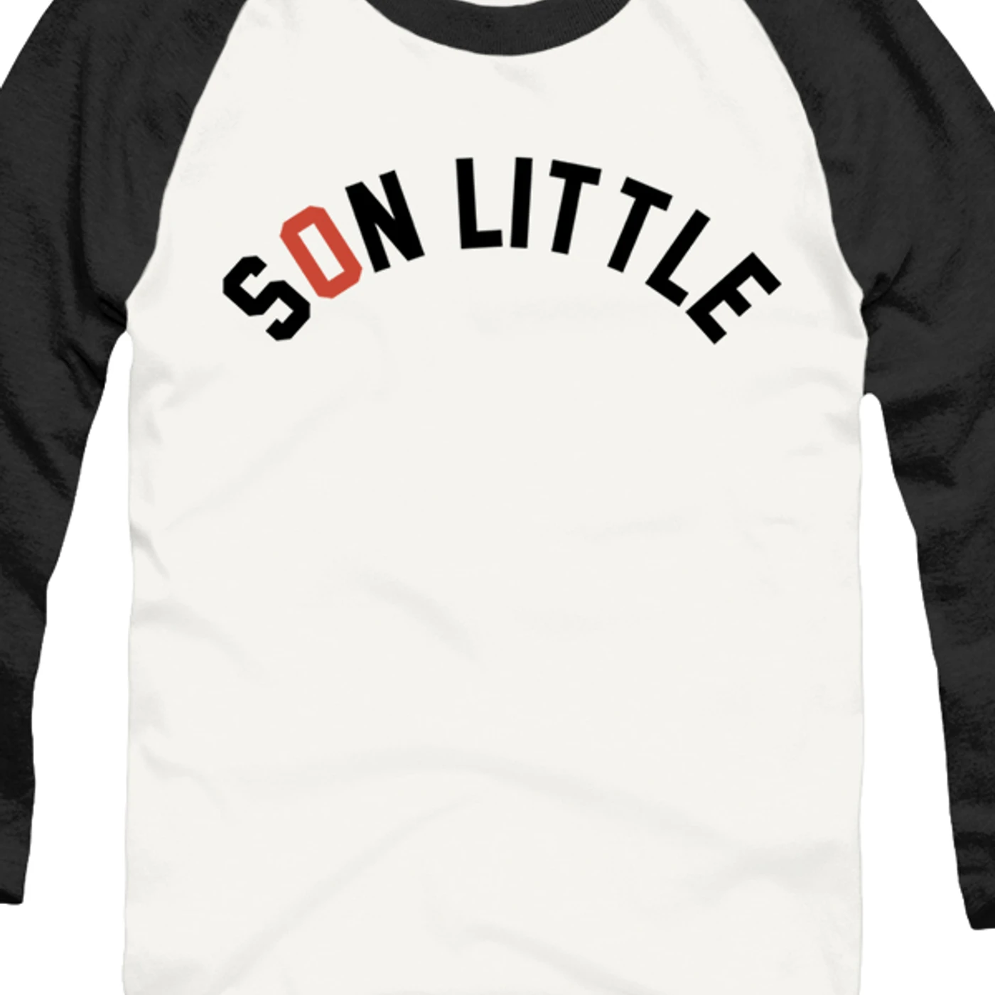 Son Little Raglan (White/Black)