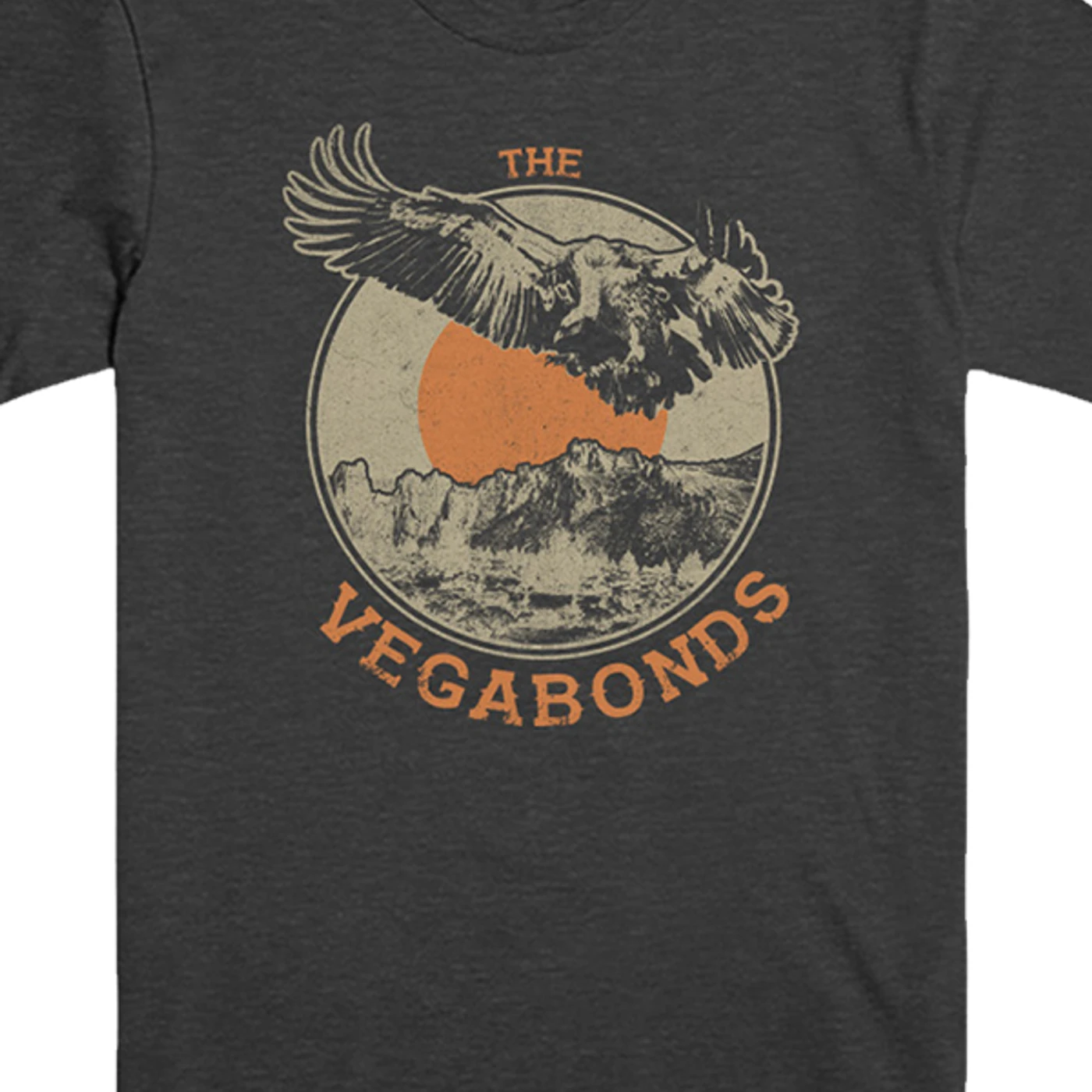 The Vegabonds Desert Eagle Tee (Charcoal)