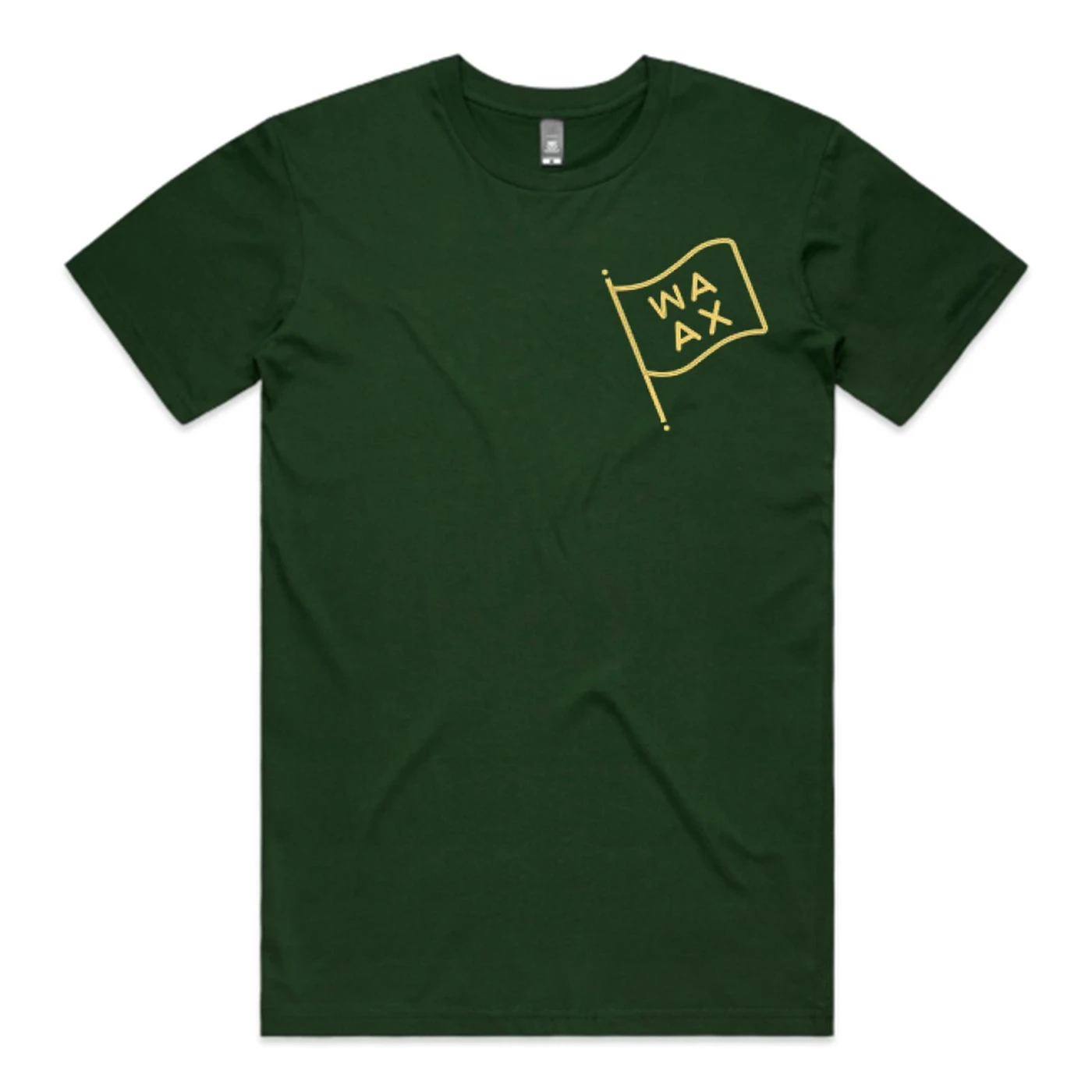WAAX Flag Tee (Forest Green)