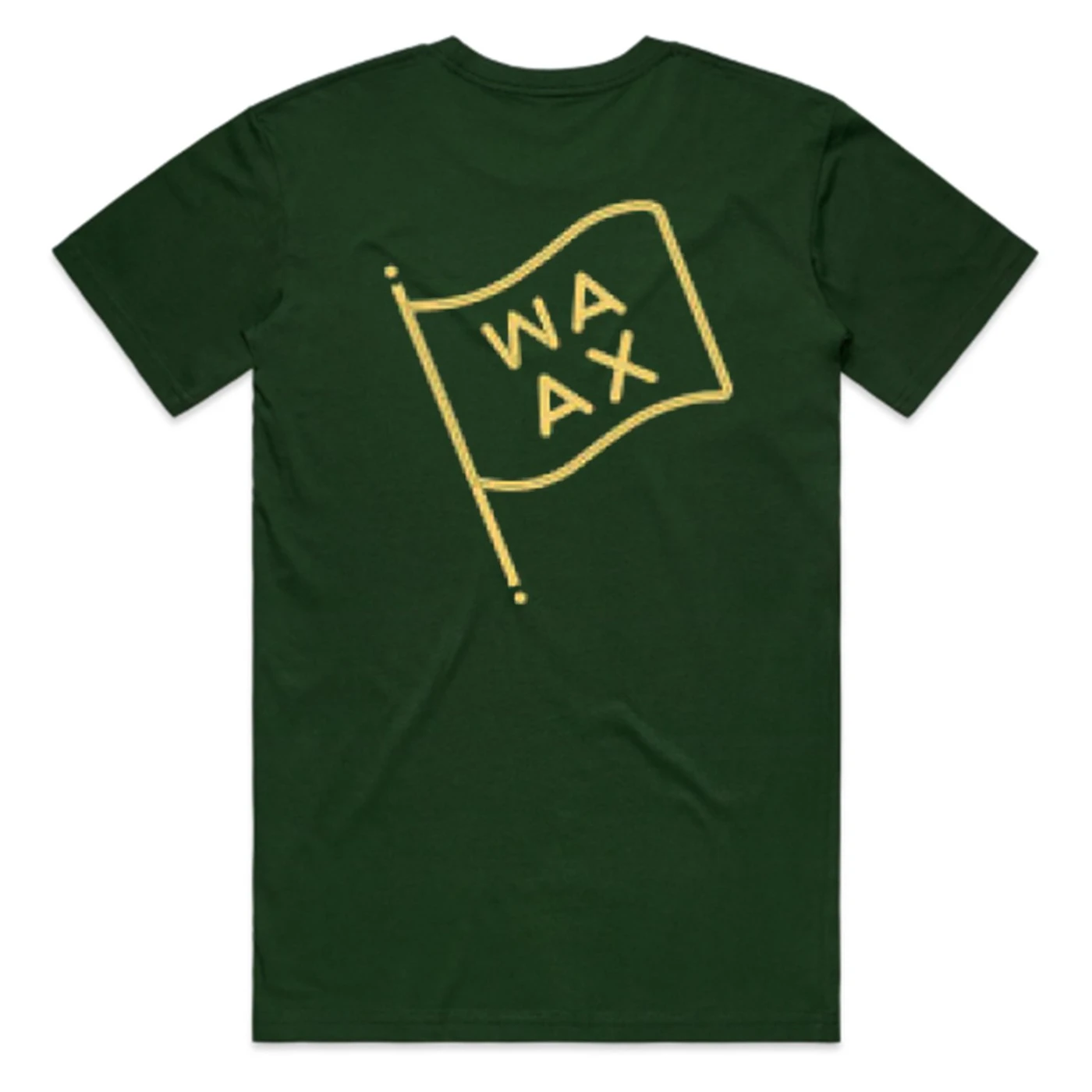 WAAX Flag Tee (Forest Green)