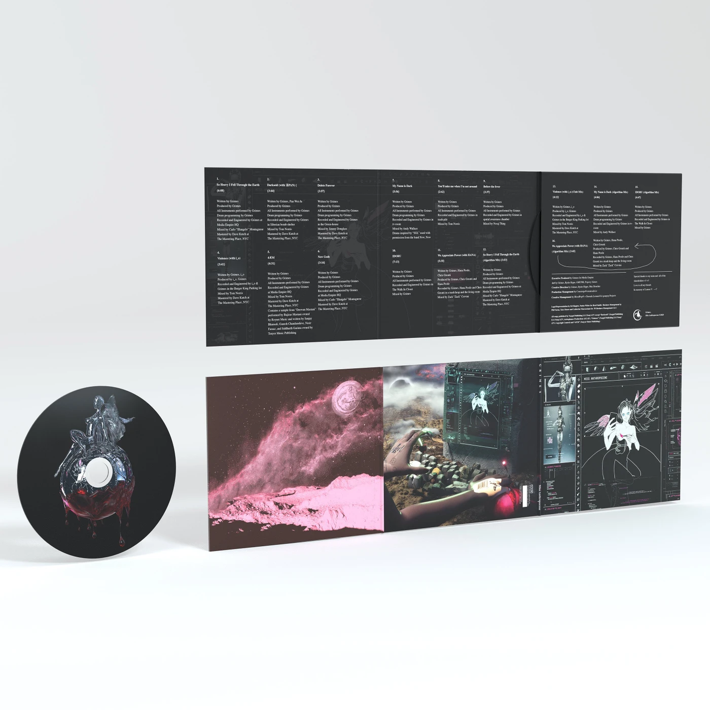 Grimes Miss Anthropocene CD