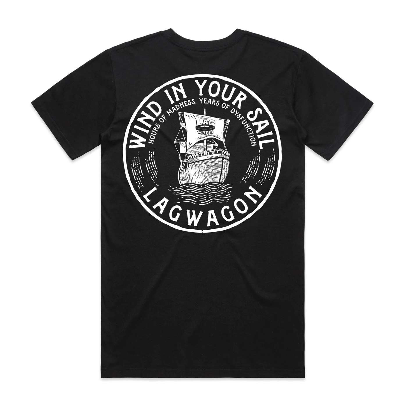 Lagwagon Wind In Your Sails Tee (Black)