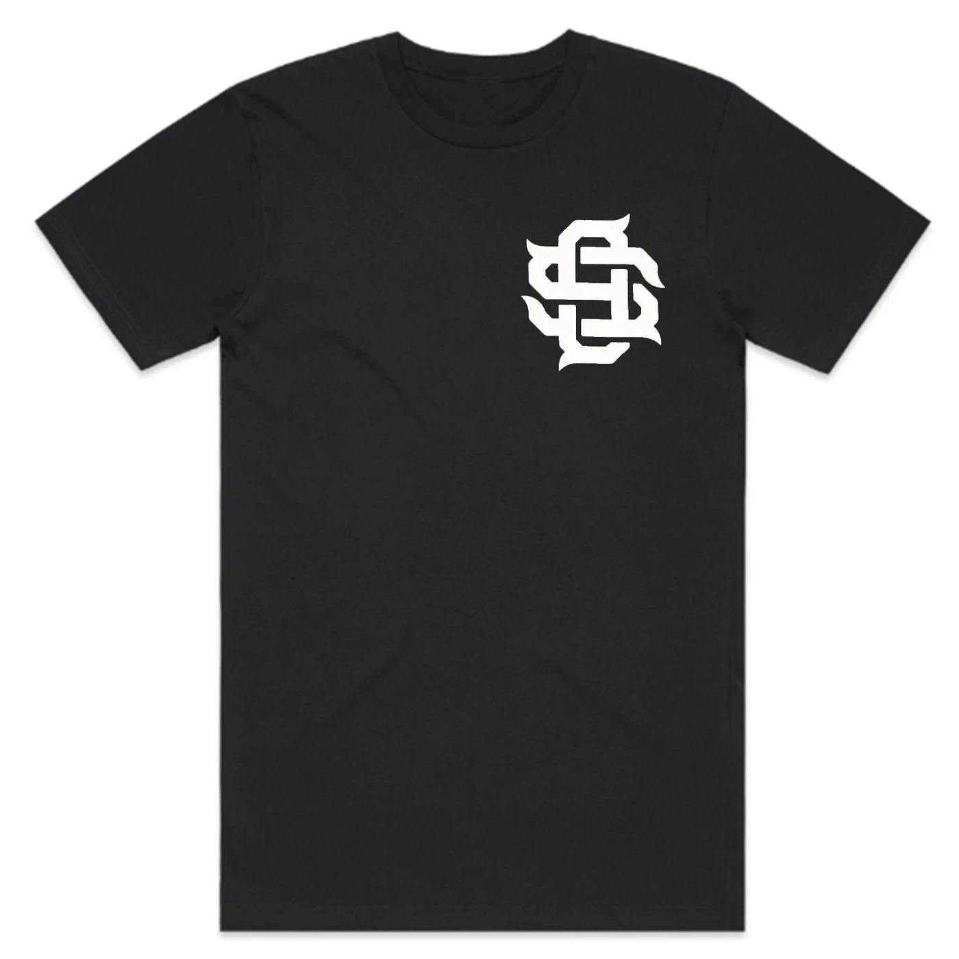 Ocean Sleeper Monogram T-Shirt (Black)