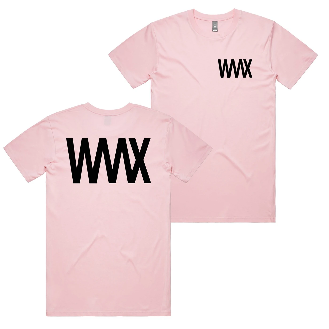 WAAX Pink Logo Tee