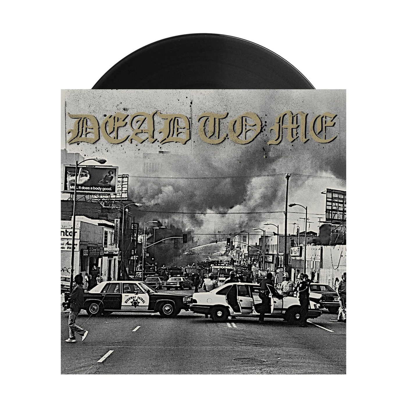 Dead To Me I Wanna Die in Los Angeles 7" (Black) (Vinyl)
