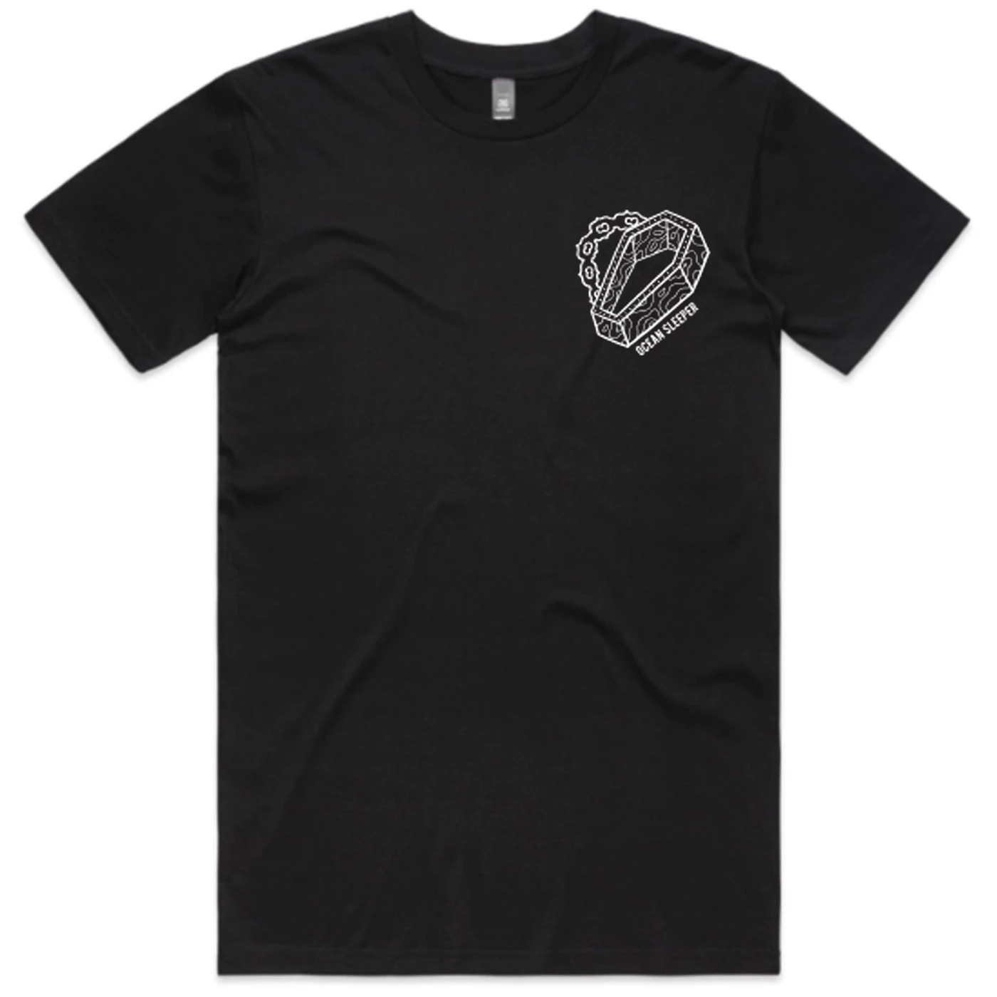 Ocean Sleeper Coffin T-Shirt (Black)