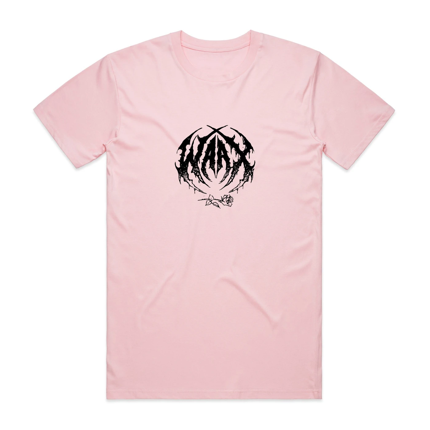WAAX Old School Death Metal T-shirt (Pink)