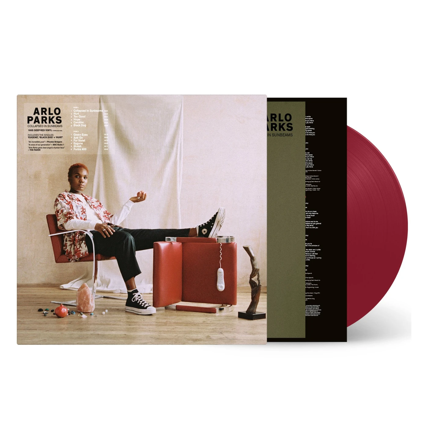 Arlo Parks Collapsed in Sunbeams LP (Deep Red) (Vinyl)