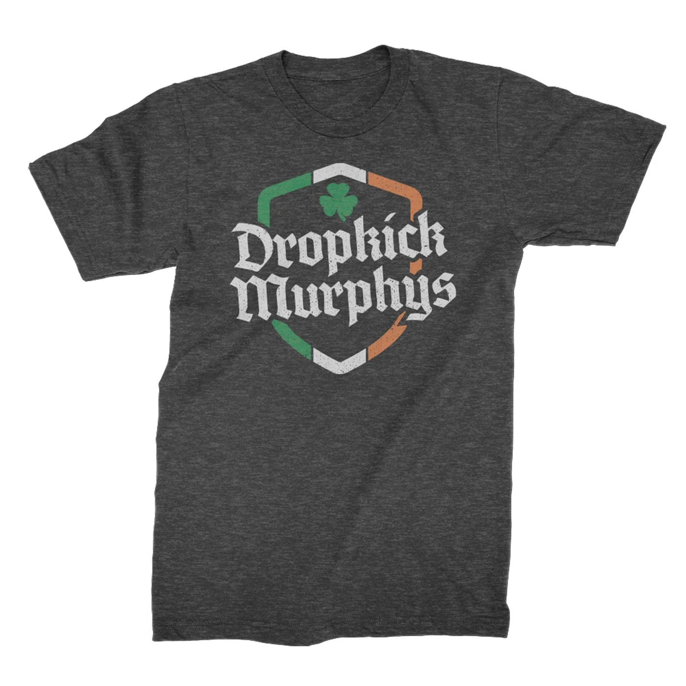 Dropkick Murphys Ire Shield T-Shirt (Heather Smoke)
