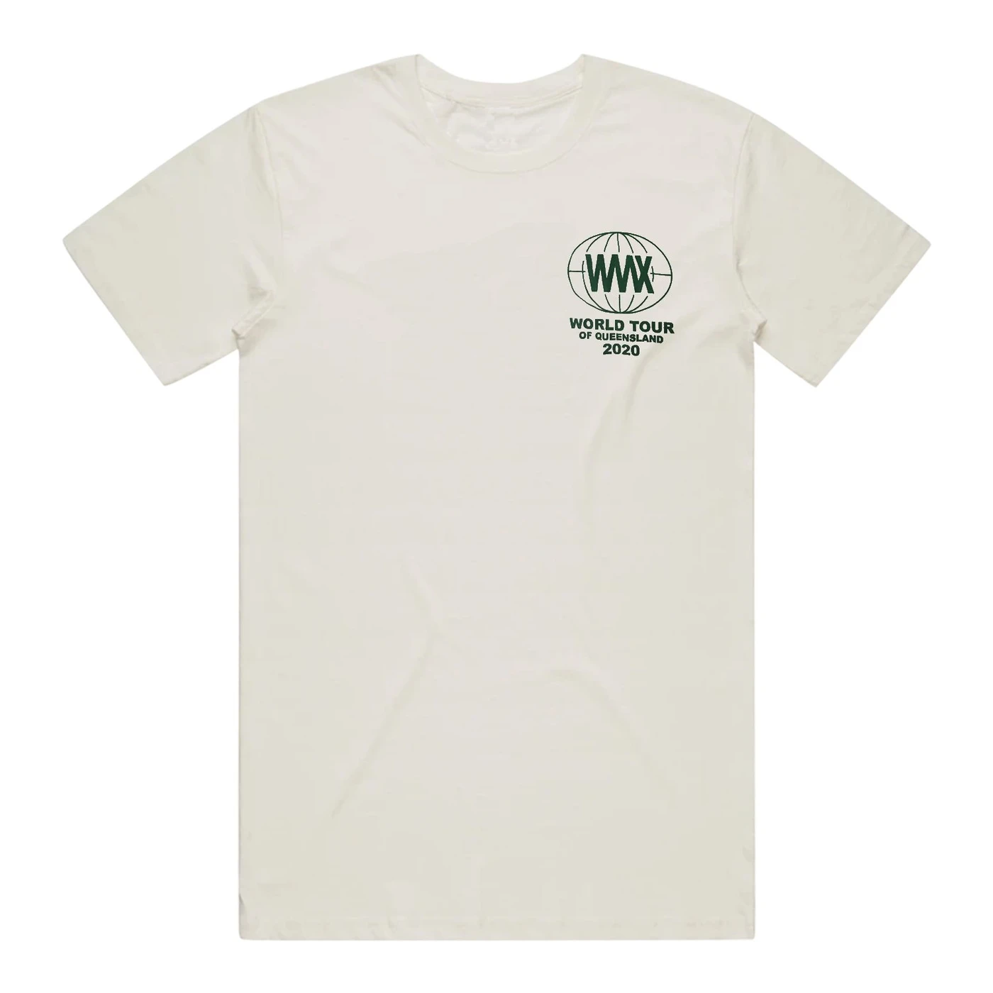 WAAX World Tour QLD Tee (Natural)