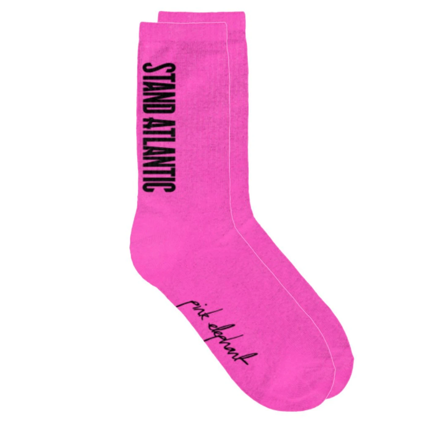 Stand Atlantic Pink Elephant Socks