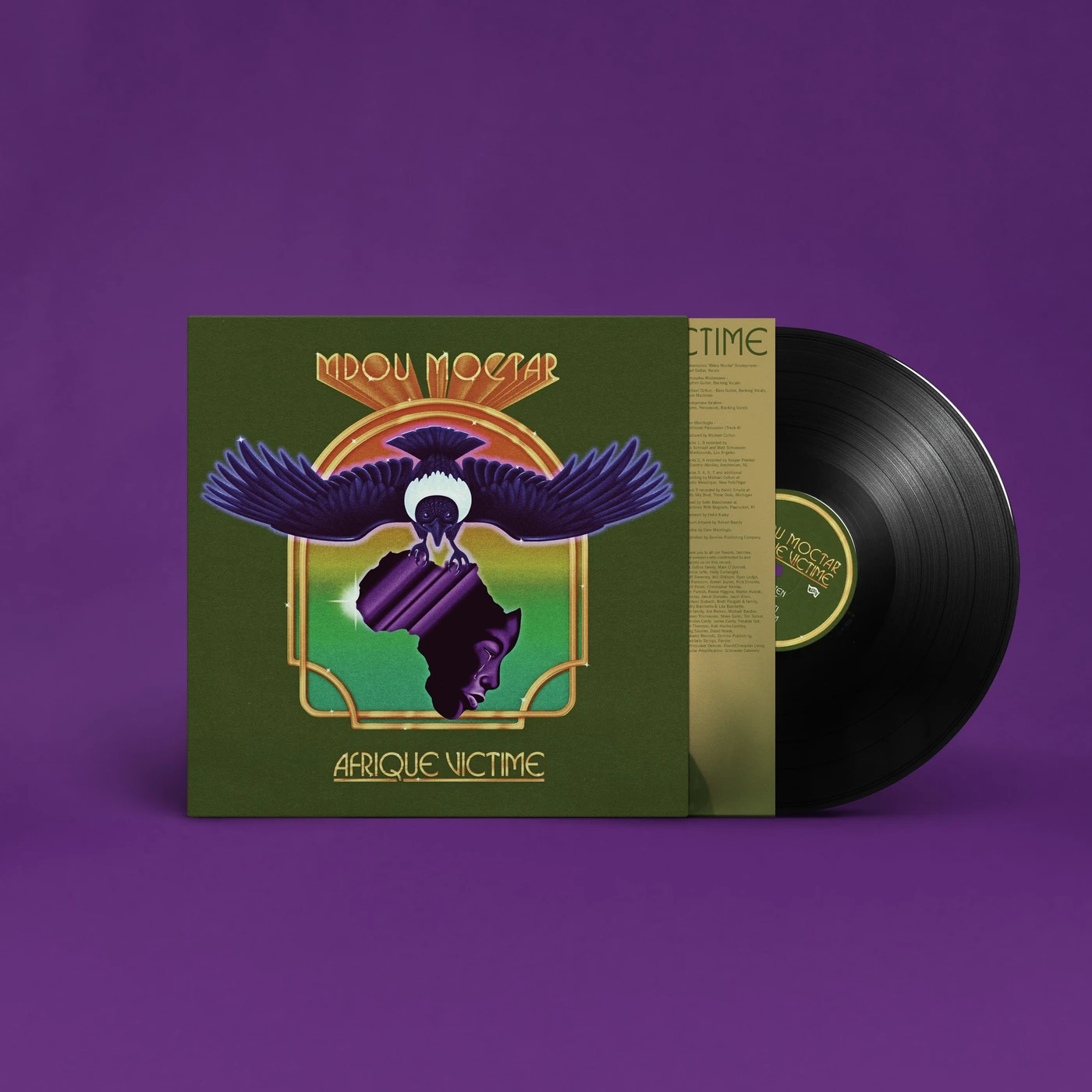 Mdou Moctar Afrique Victime LP (Black) (Vinyl)