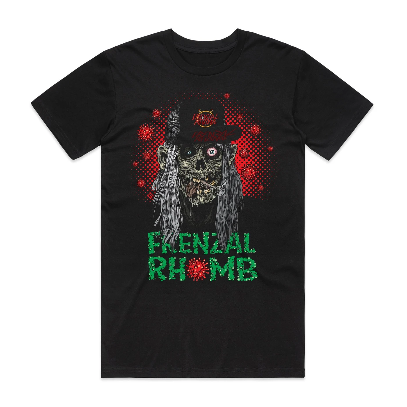 Frenzal Rhomb COVID Zombie Tee (Black)