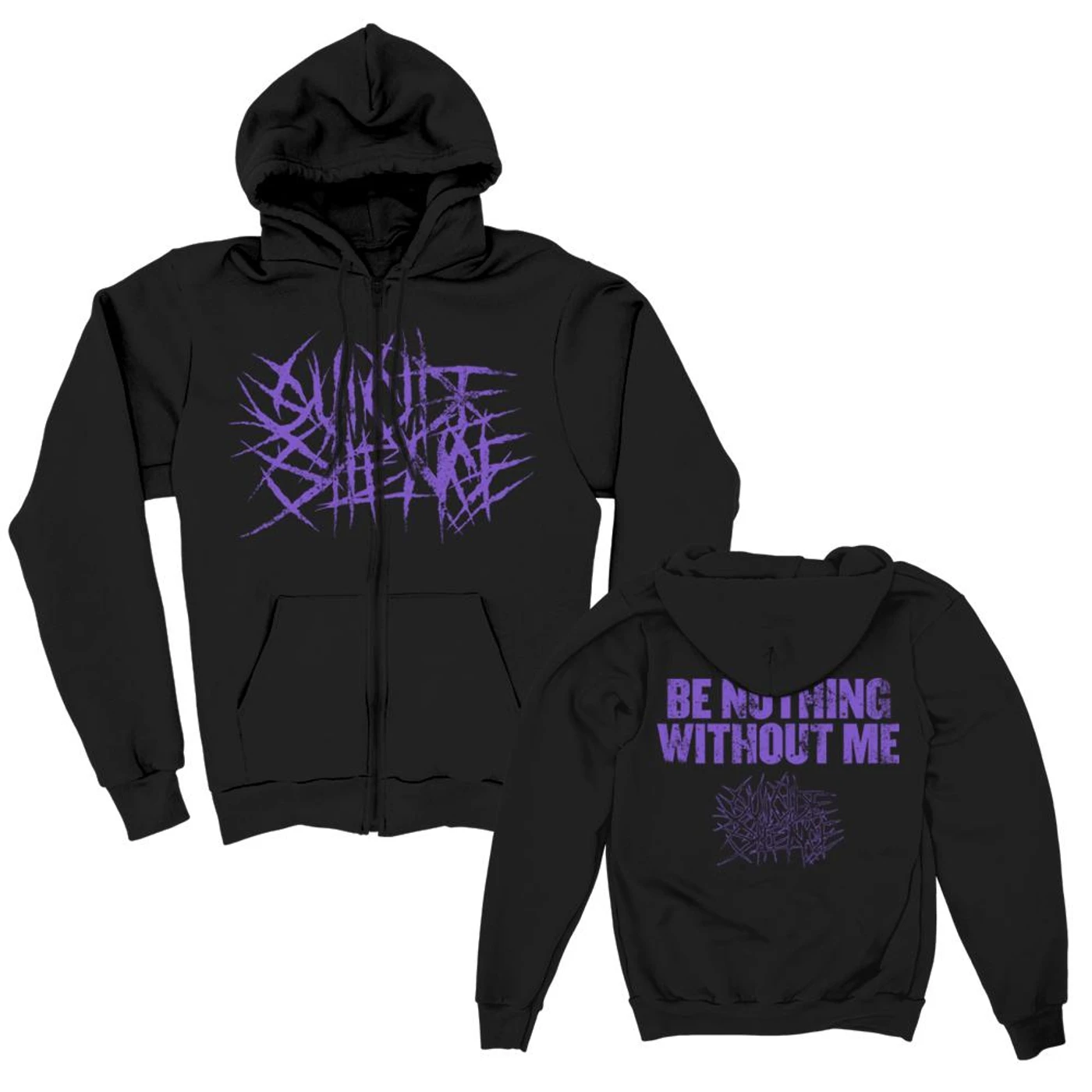 Suicide Silence Be Nothing Without Me Zip Up (Black)