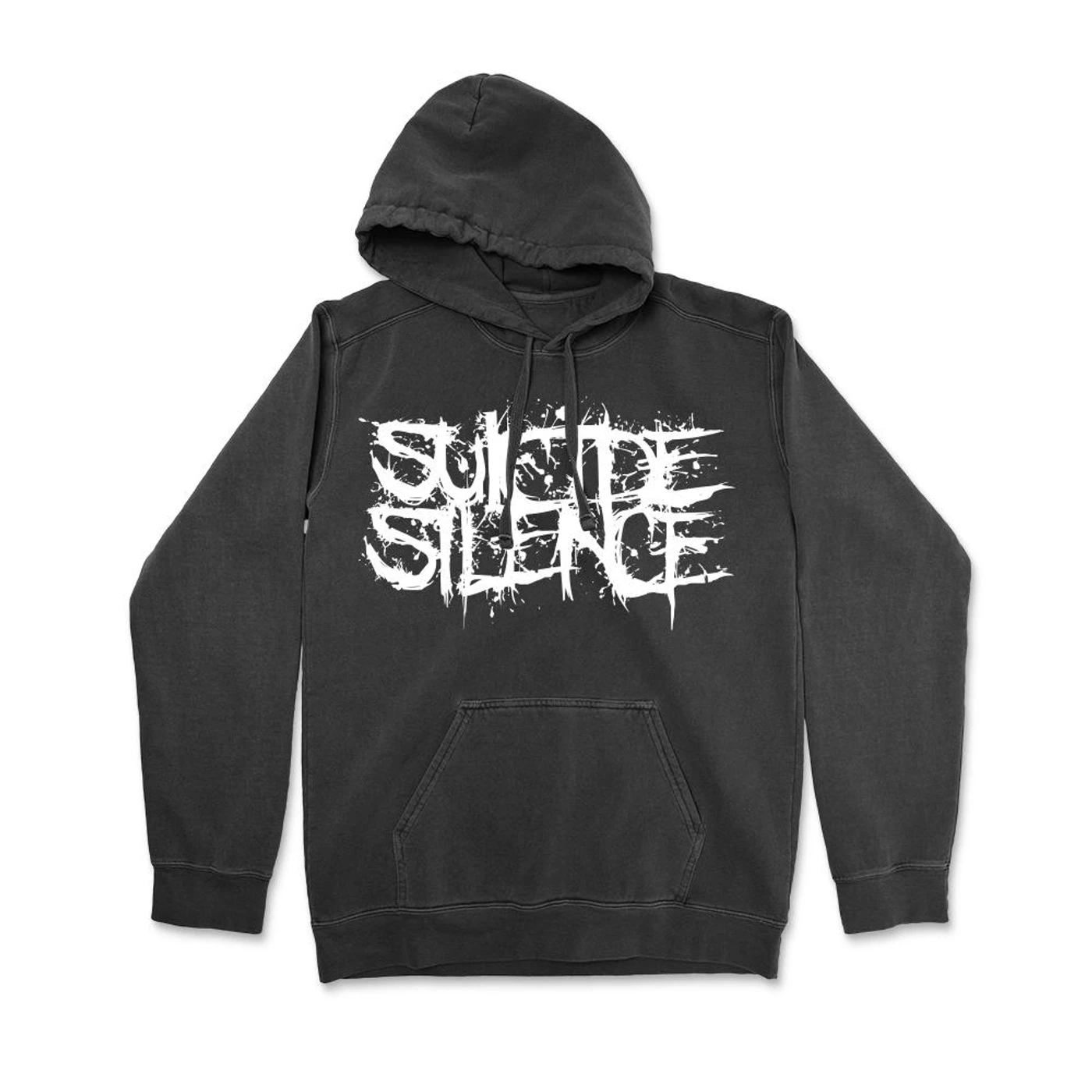 Suicide Silence Logo Pullover (Pigment Dyed Black)
