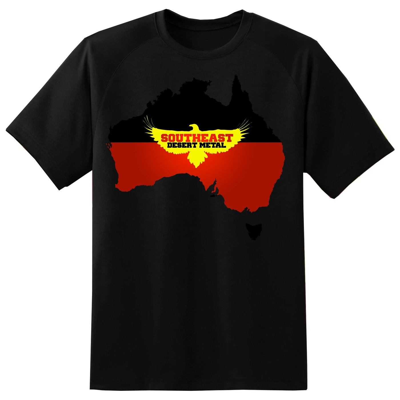 Southeast Desert Metal Flag Logo Tee (Black)