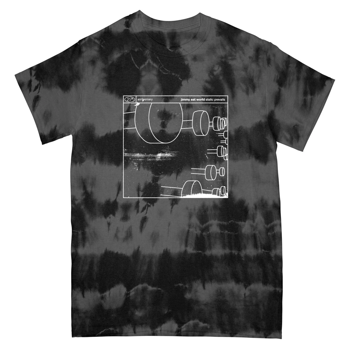 Jimmy Eat World Static Prevails Tee (Smoke Dye)