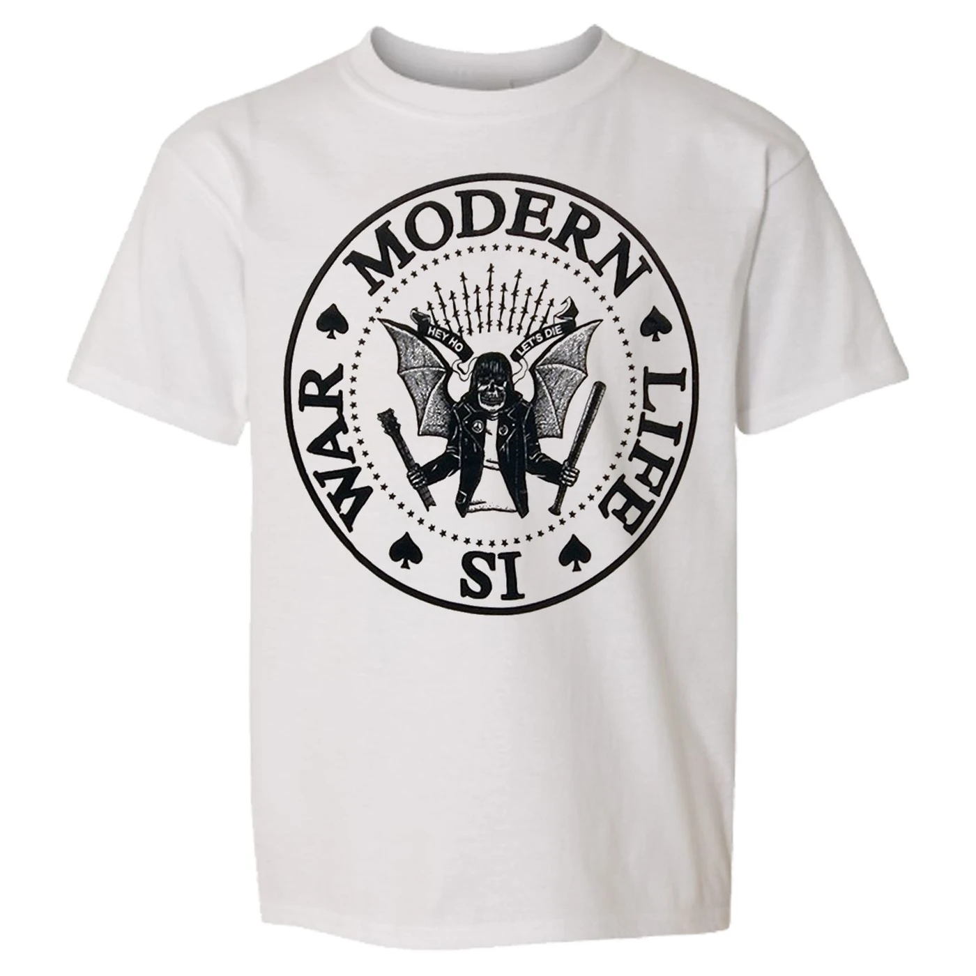 Modern Life Is War Dead Ramones T-Shirt (White)