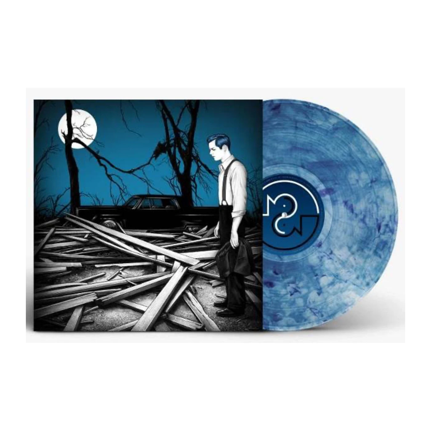 Jack White Fear of the Dawn LP (Astronomical Blue Vinyl)