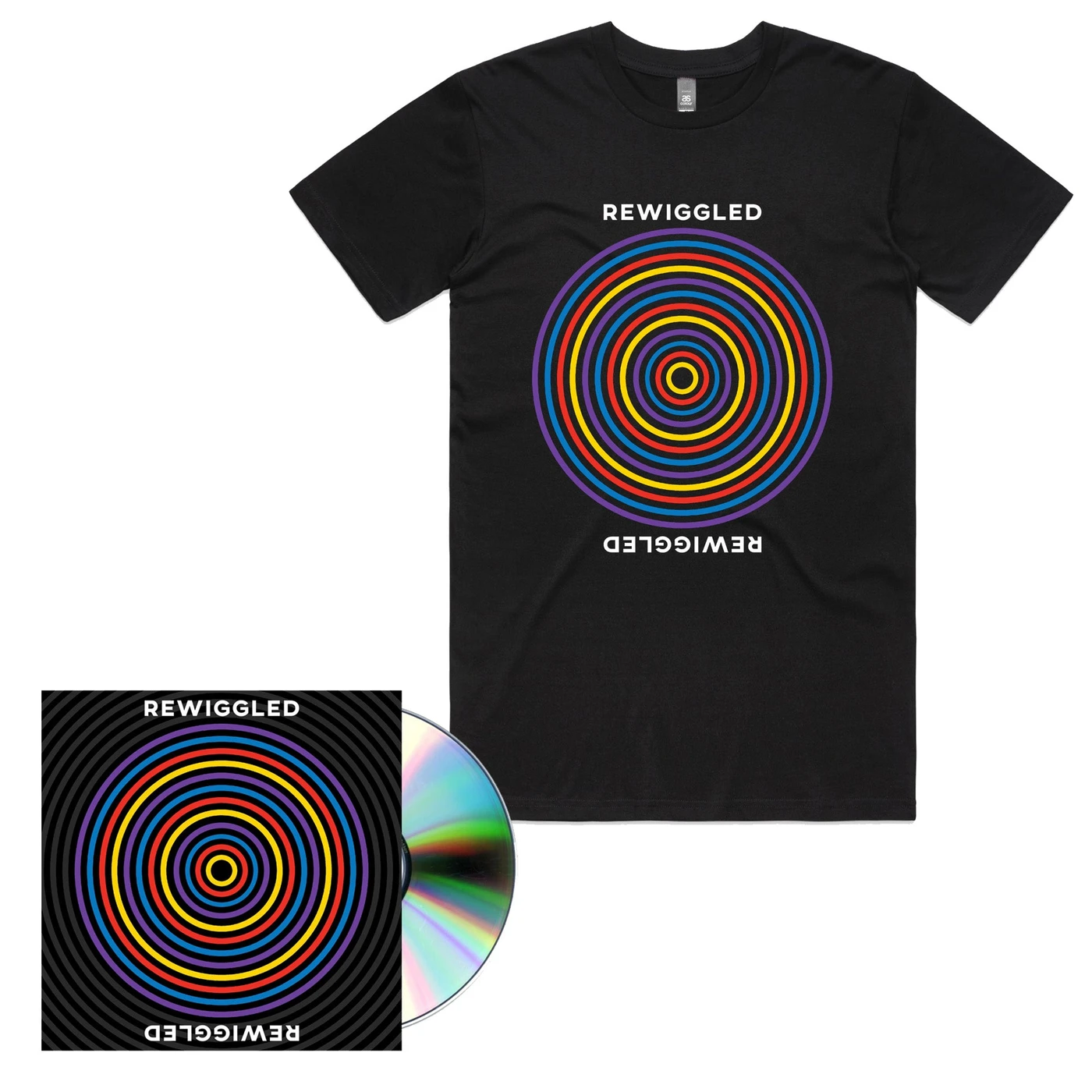 The Wiggles ReWiggled CD + Tee