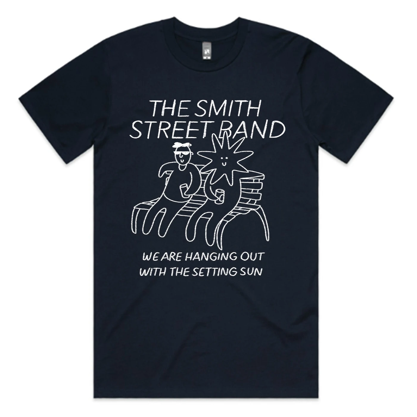 The Smith Street Band Setting Sun T-Shirt (Navy)