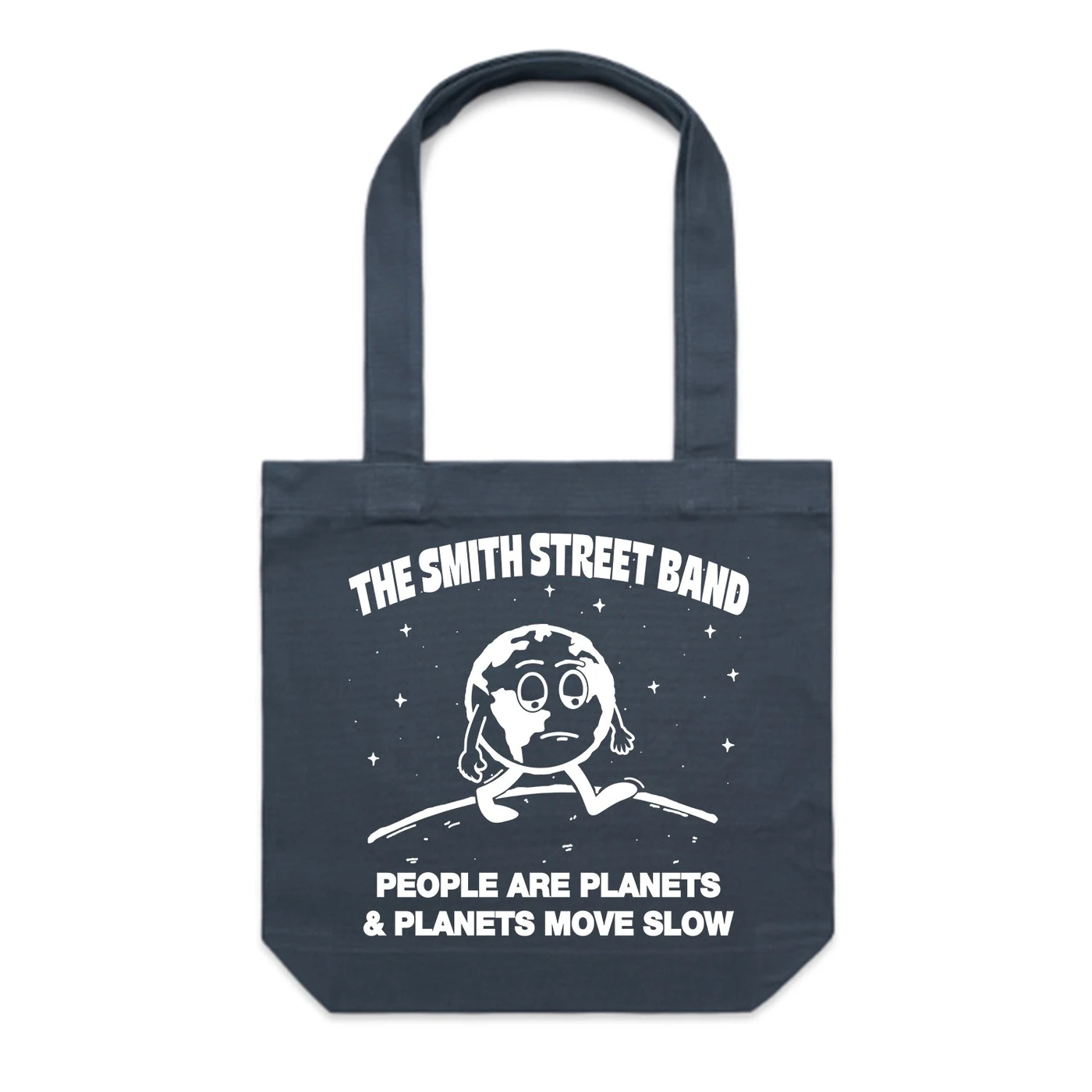 The Smith Street Band People Are Planets Tote Bag (Petrol Blue)