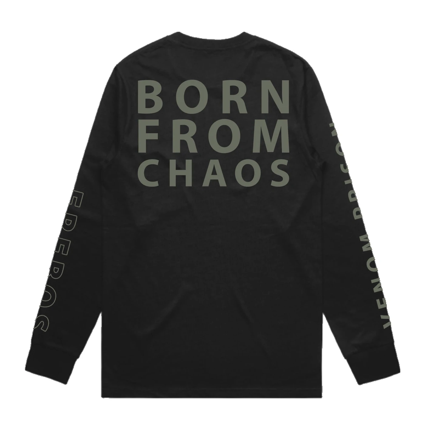 Venom Prison Erebos Moon Longsleeve (Black)