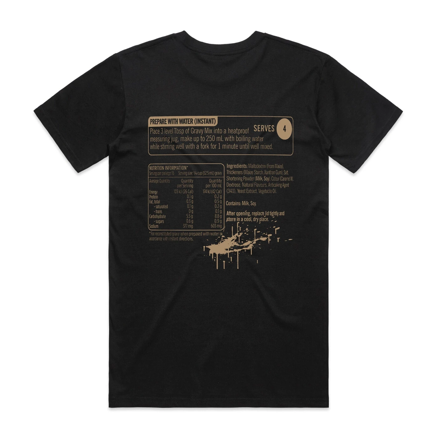 Frenzal Rhomb Gravox T-Shirt (Black)