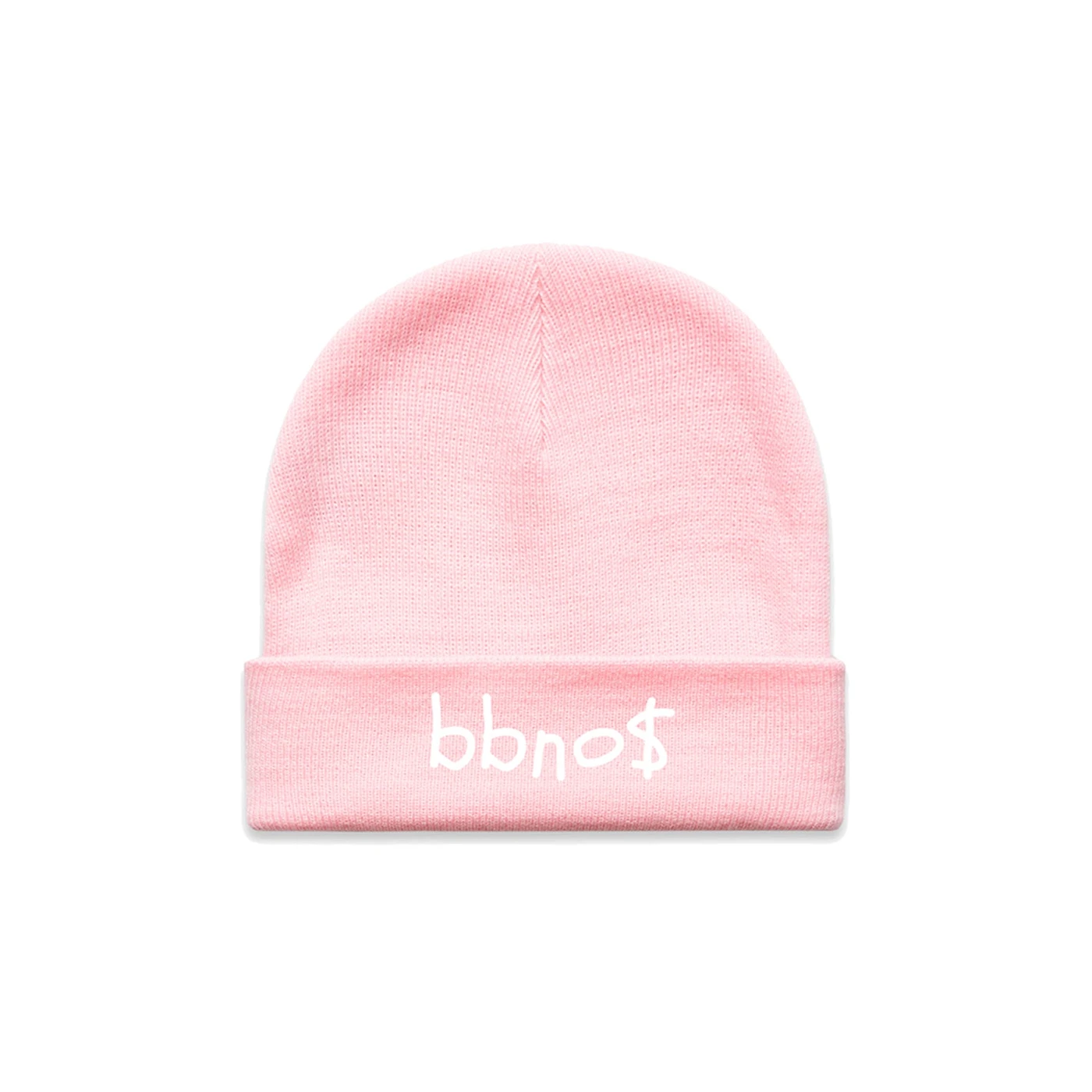 bbno$ Logo Beanie (Pink)