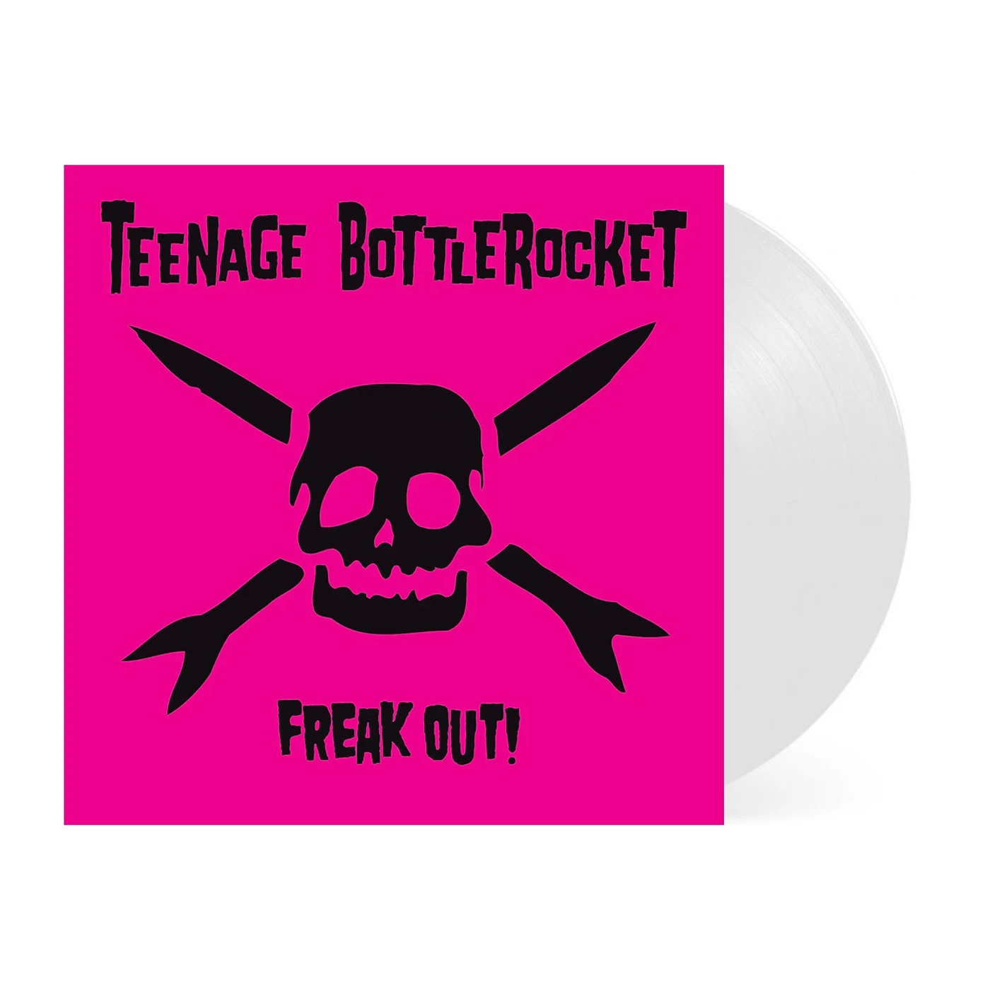 Teenage Bottlerocket Freak Out! LP (White) (Vinyl)
