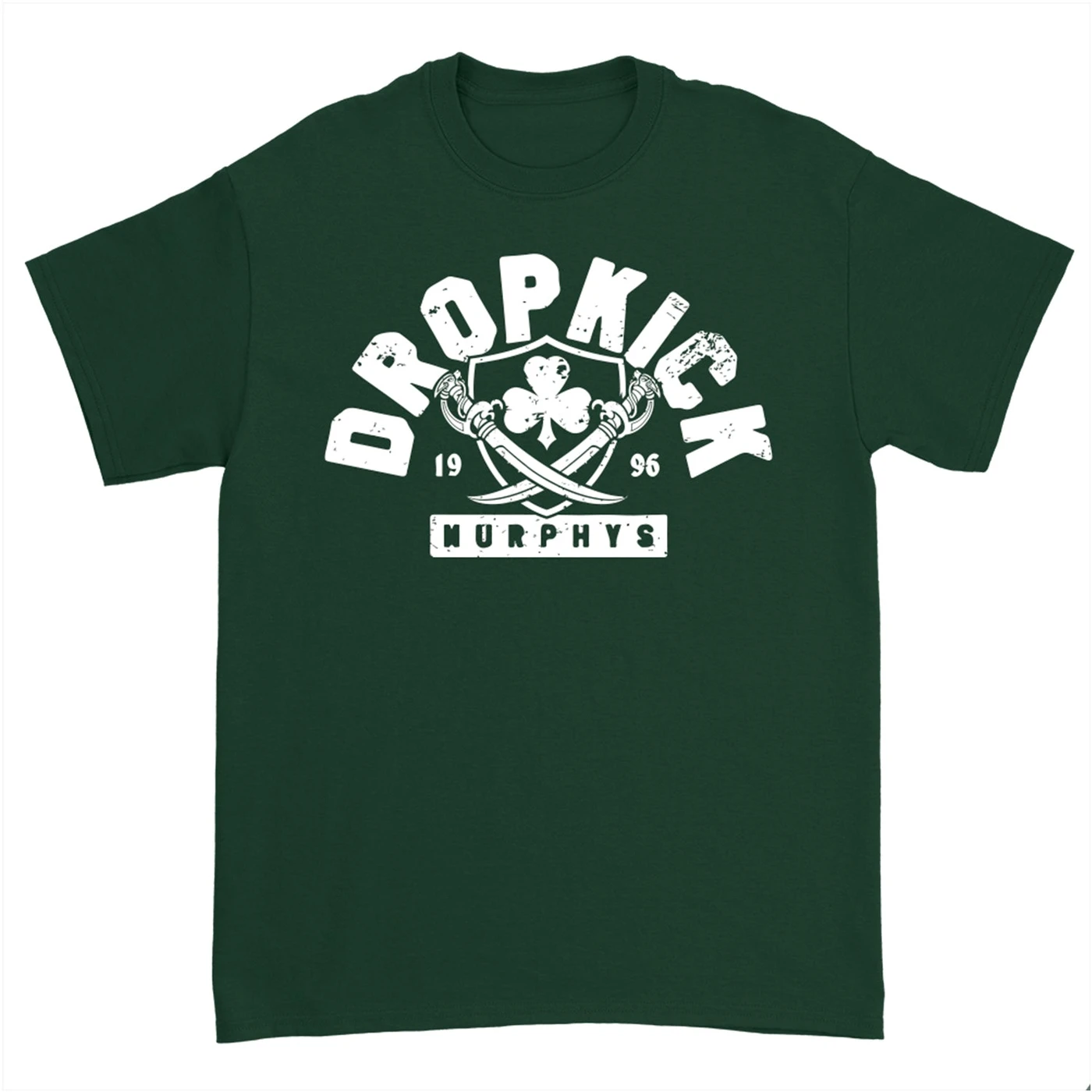 Dropkick Murphys Bruin Badge T-Shirt (Hunter Green)