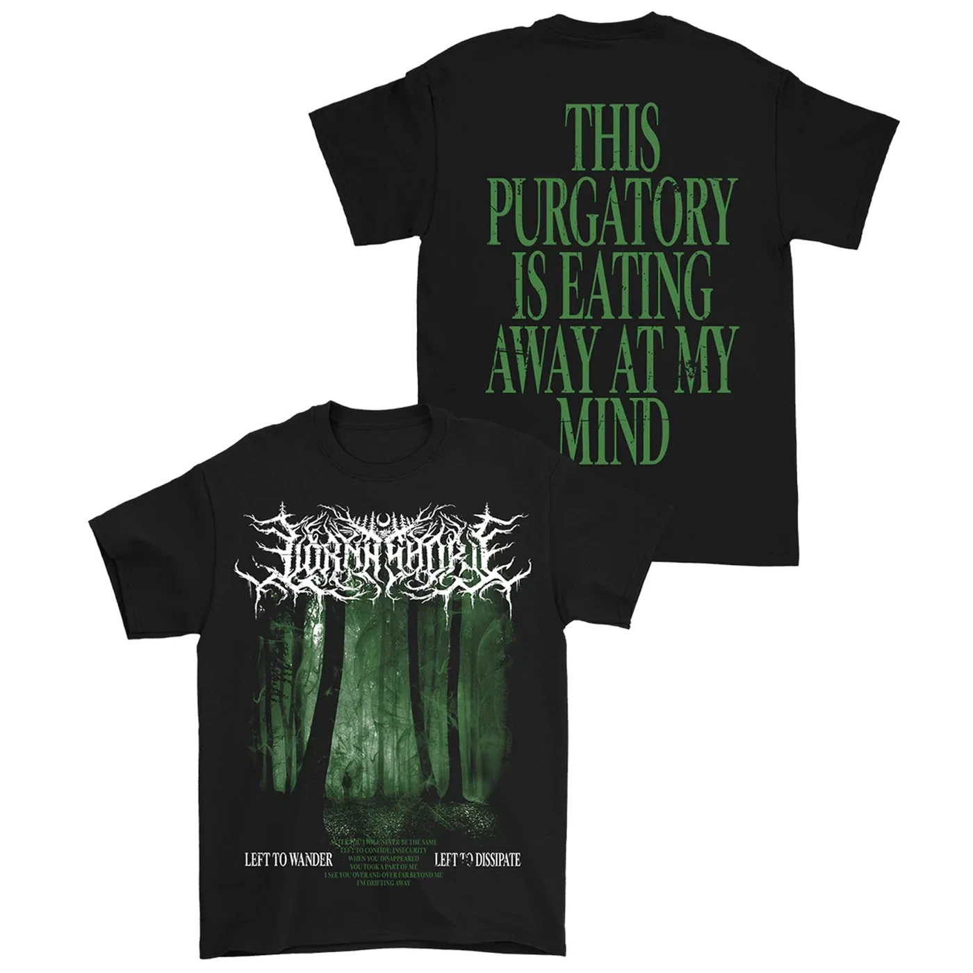 Lorna Shore Forest T-Shirt (Black)