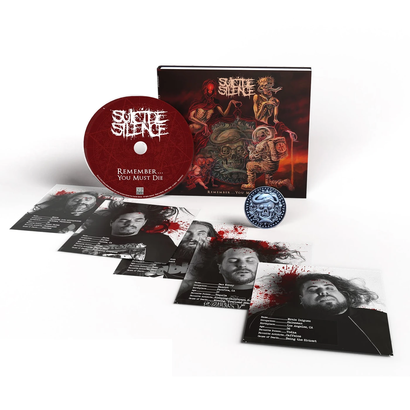 Suicide Silence Remember… You Must Die CD (Deluxe)