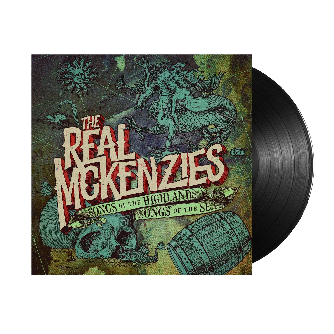 The Real McKenzies Songs of the Highlands, Songs of the Sea LP (Black) (Vinyl)