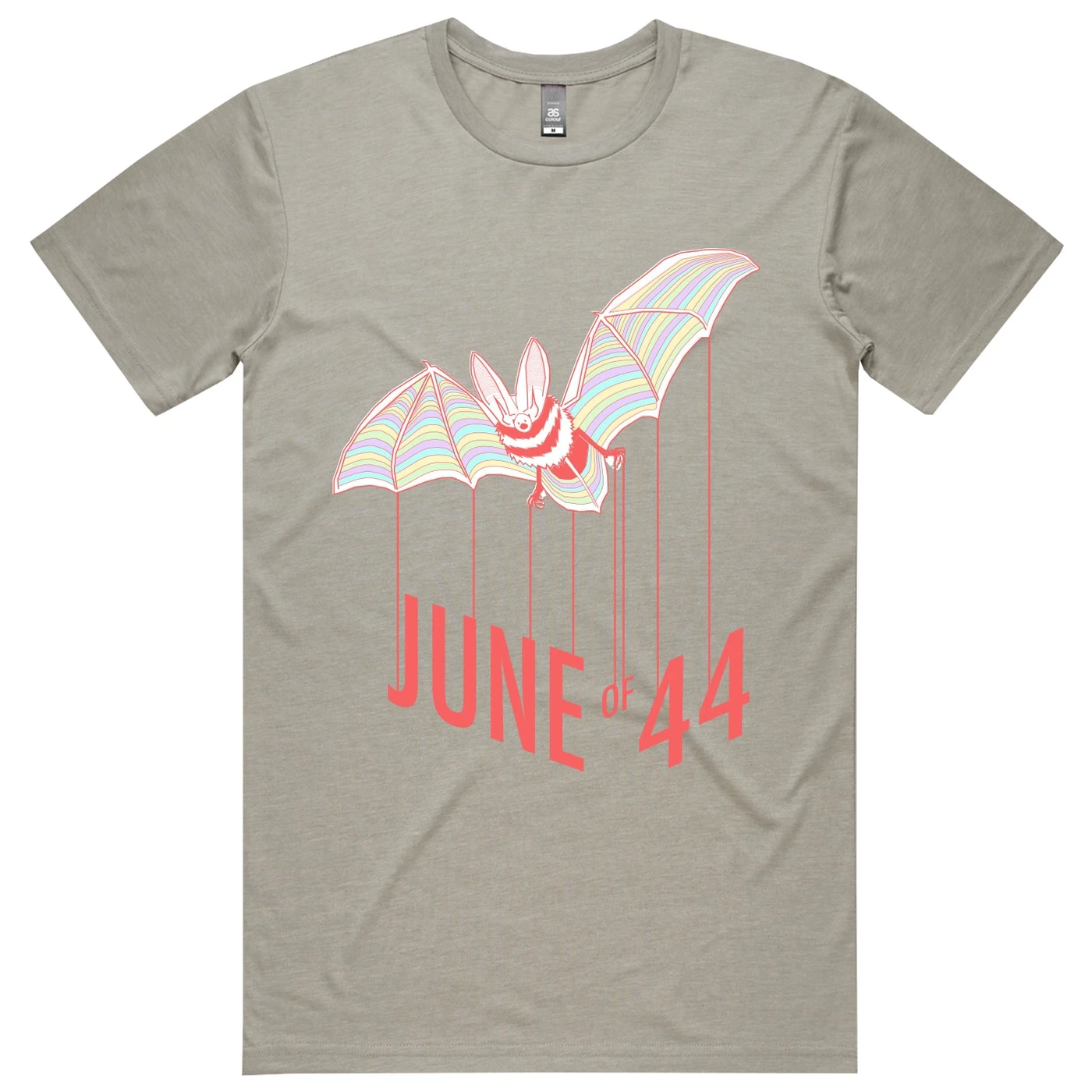 JUNE OF 44 Bat T-Shirt (Light Grey)