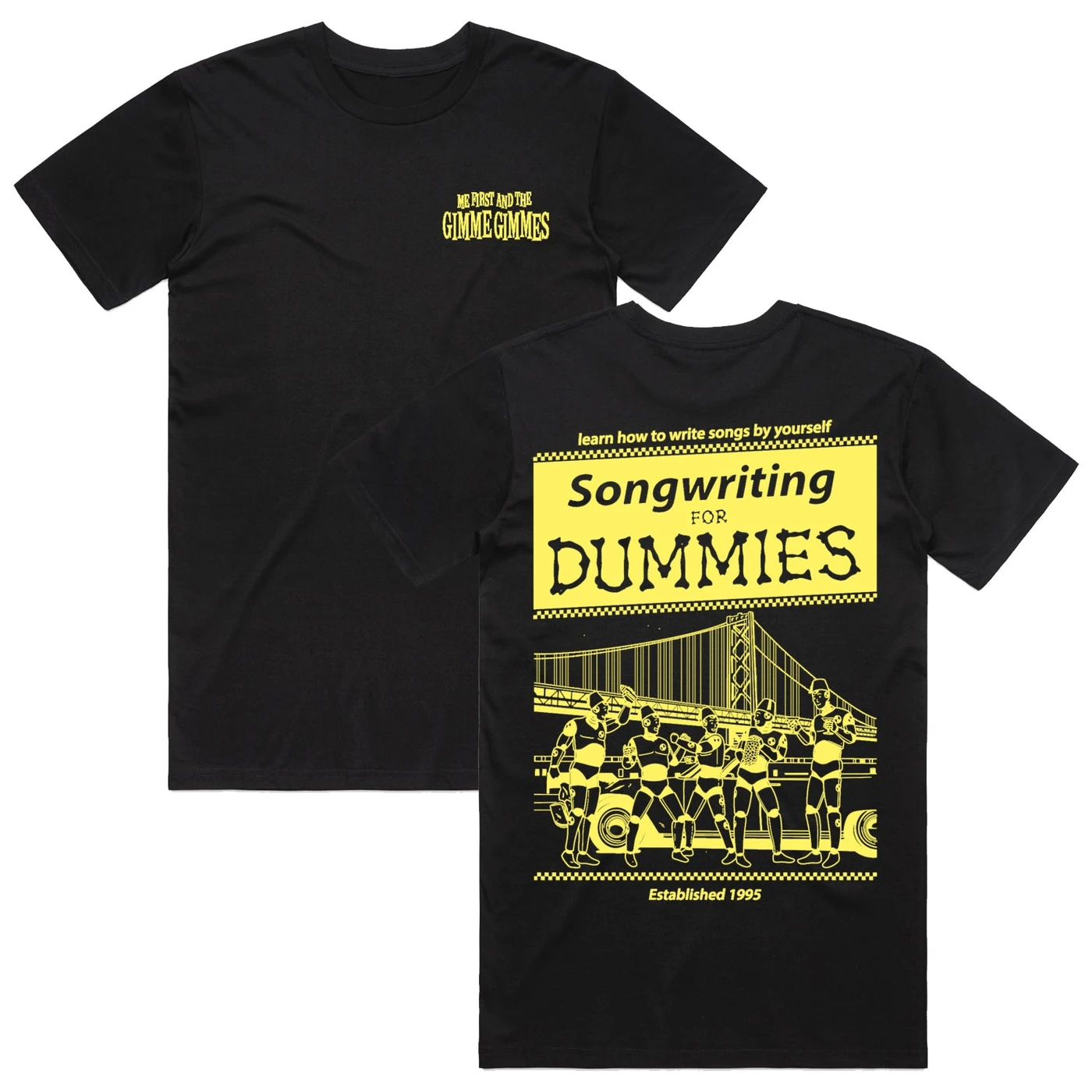 Me First and the Gimme Gimmes Dummies T-Shirt (Black)